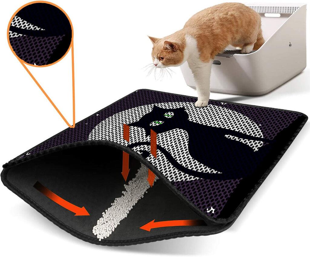 Aberto Design WC преграда за мачки Nrszn0242, 45 x 60 см, антрацит