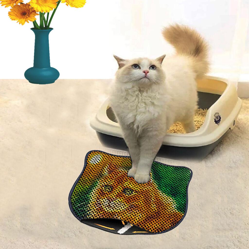 Aberto Design Тоалетна просторија за мачки Kdkafa0130, 40 x 50 см, шарена