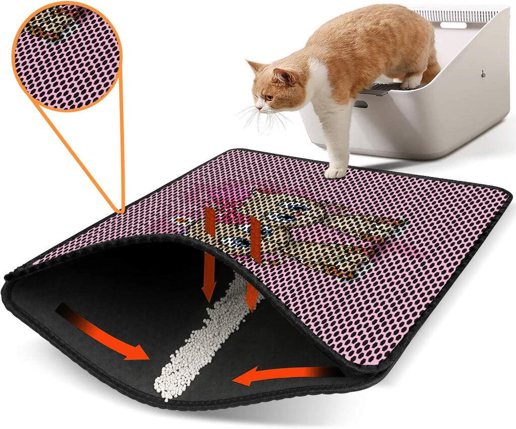 Aberto Design WC преграда за мачки Nrszn0016, 45 x 60 см, шарена