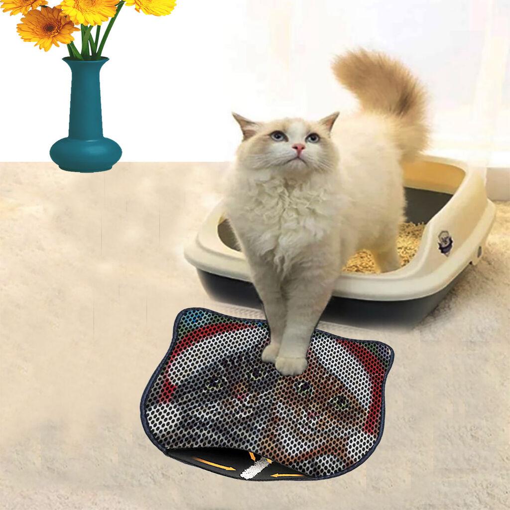 Aberto Design Тоалетна просторија за мачки Kdkafa0165, 40 x 50 см, шарена