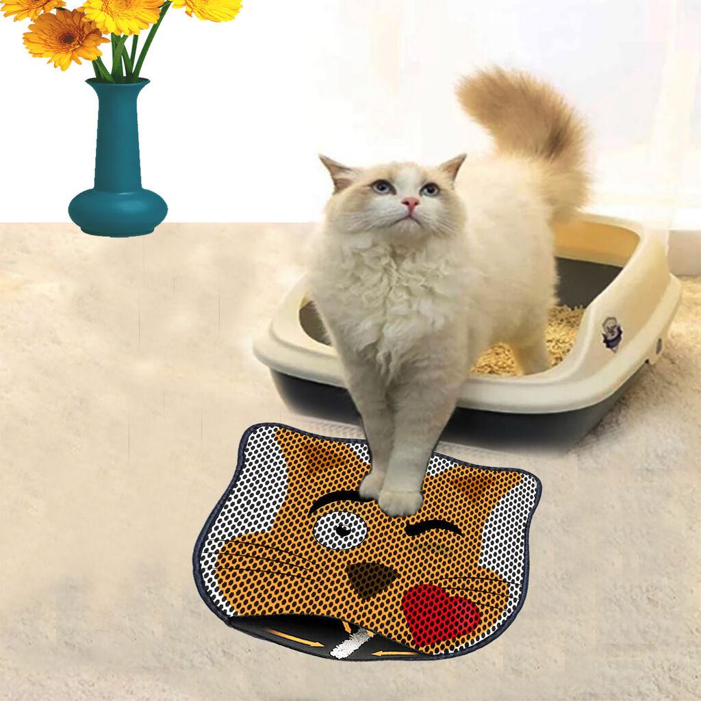 Тоалетна просторија за мачки Aberto Design Kdkafa0226, 40 x 50 см, жолта