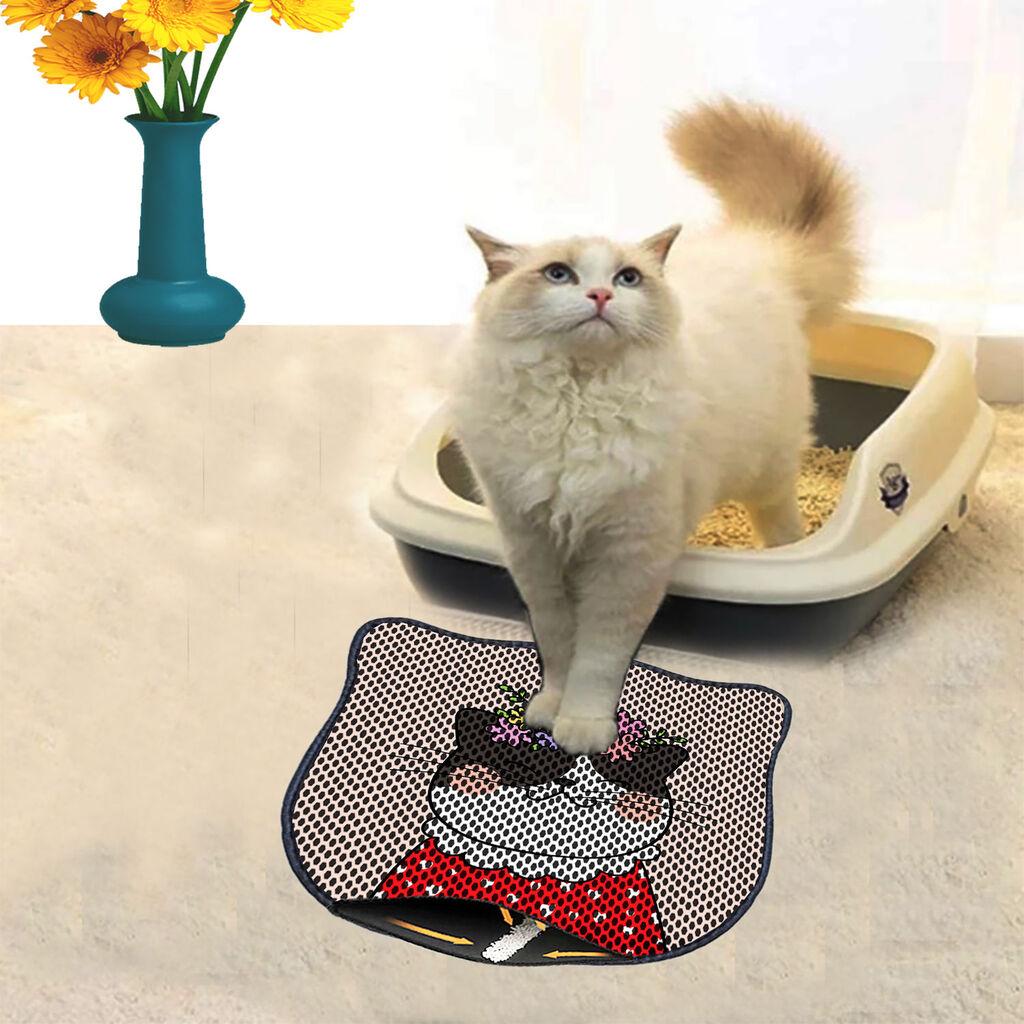 Aberto Design Тоалетна просторија за мачки Kdkafa0160, 40 x 50 см, шарена