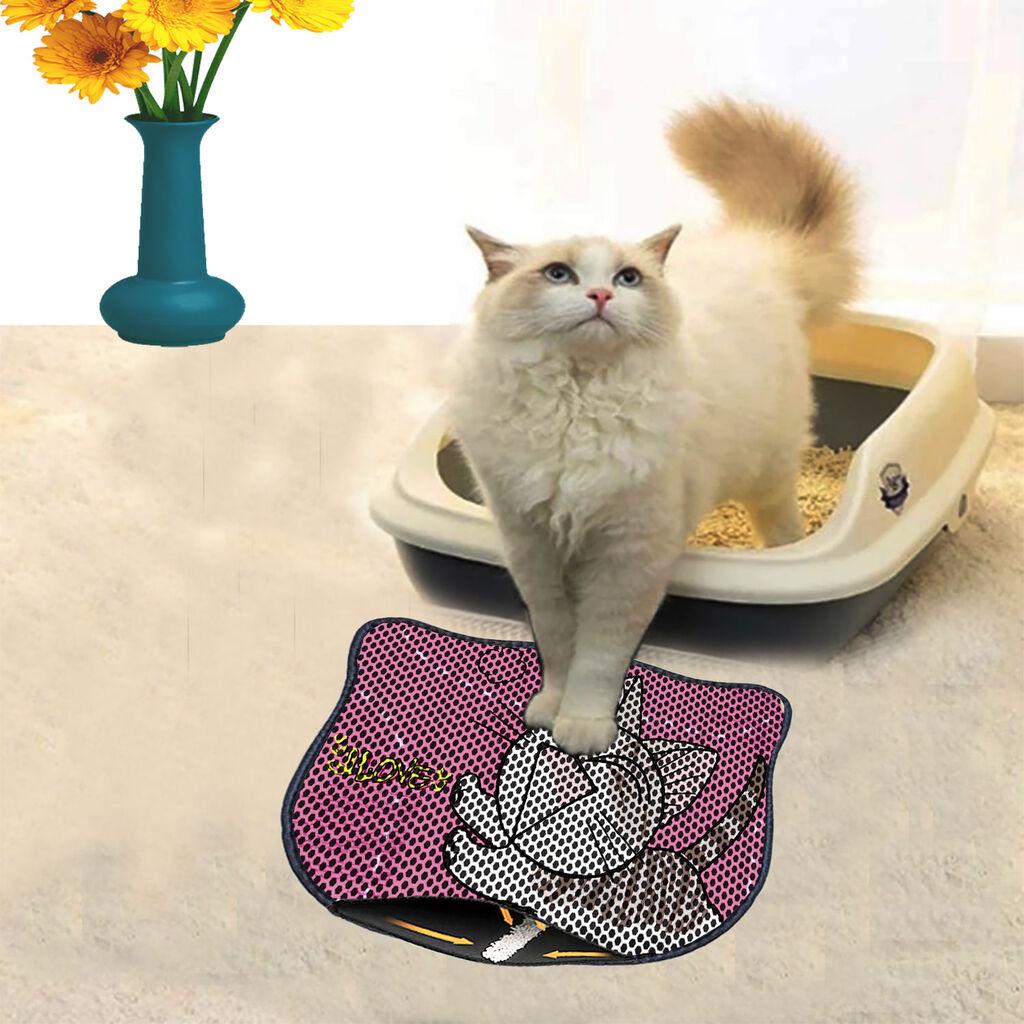 Тоалетна просторија за мачки Aberto Design Kdkafa0152, 40 x 50 см, розова