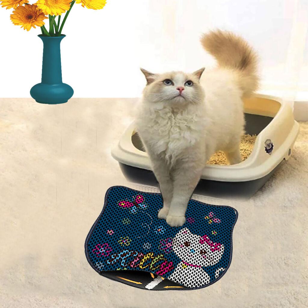 Aberto Design Тоалетна просторија за мачки Kdkafa0085, 40 x 50 см, темно сина