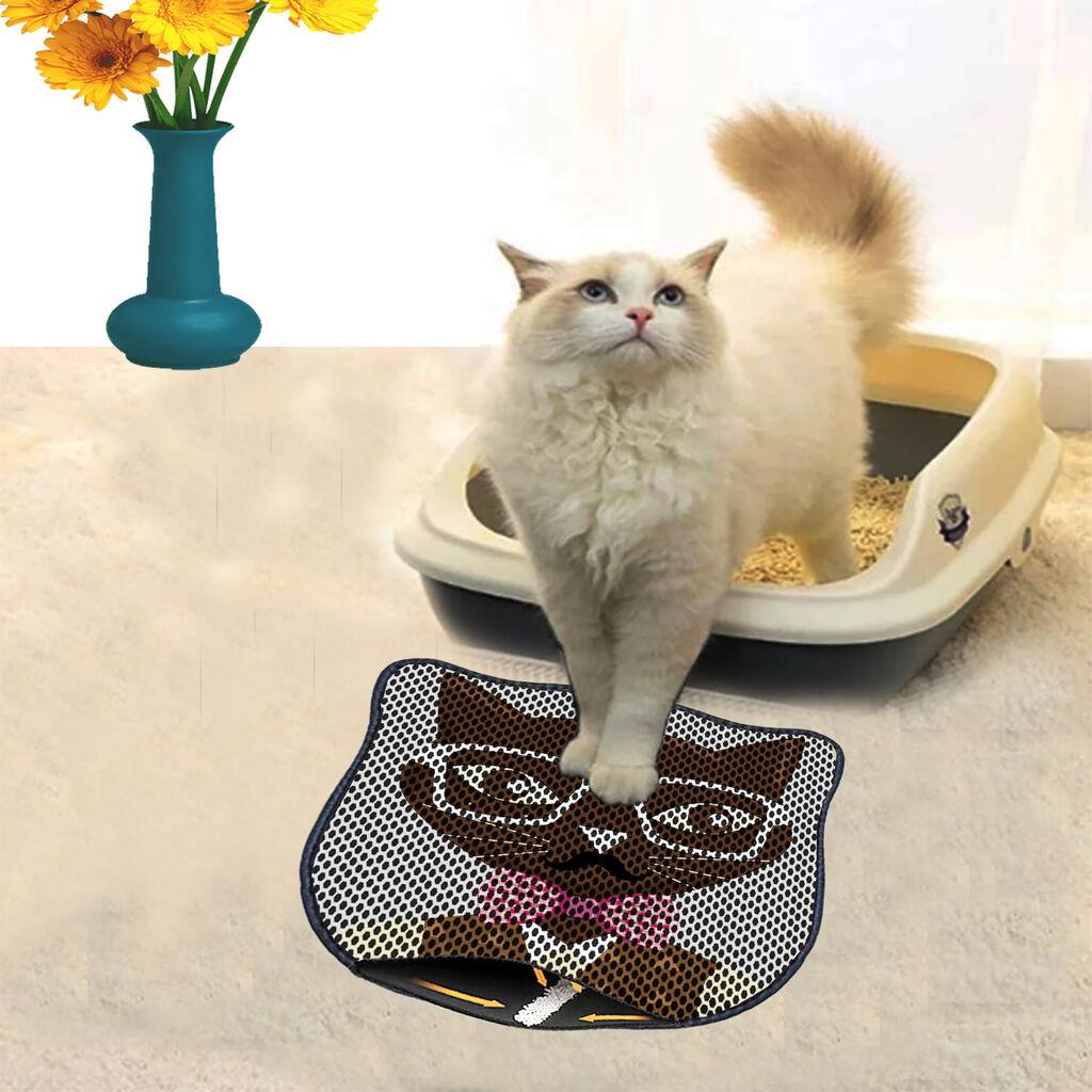 Aberto Design Тоалетна просторија за мачки Kdkafa0187, 40 x 50 см, шарена