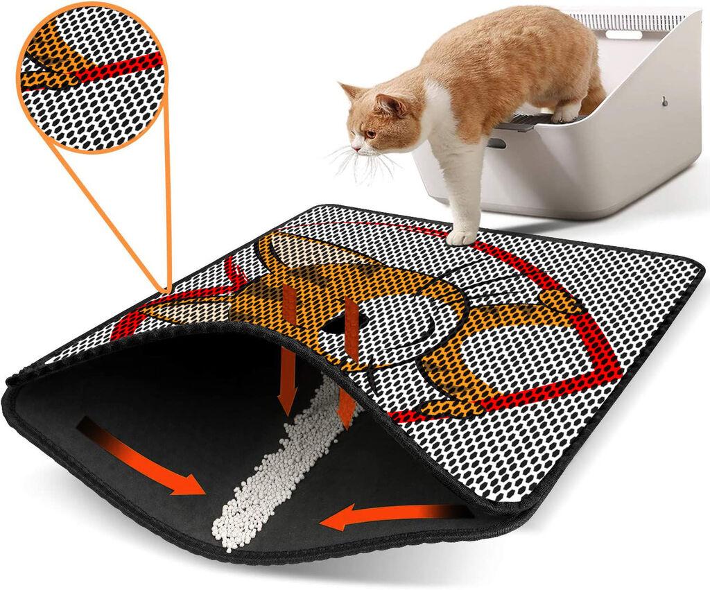 Aberto Design Тоалетна просторија за мачки Nrszn0216, 45 x 60 см, бела