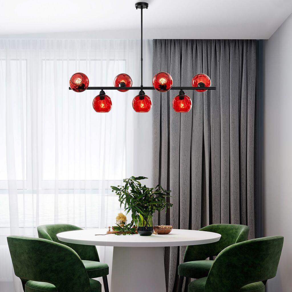 Opviq Luster Benek-15-14451, Red