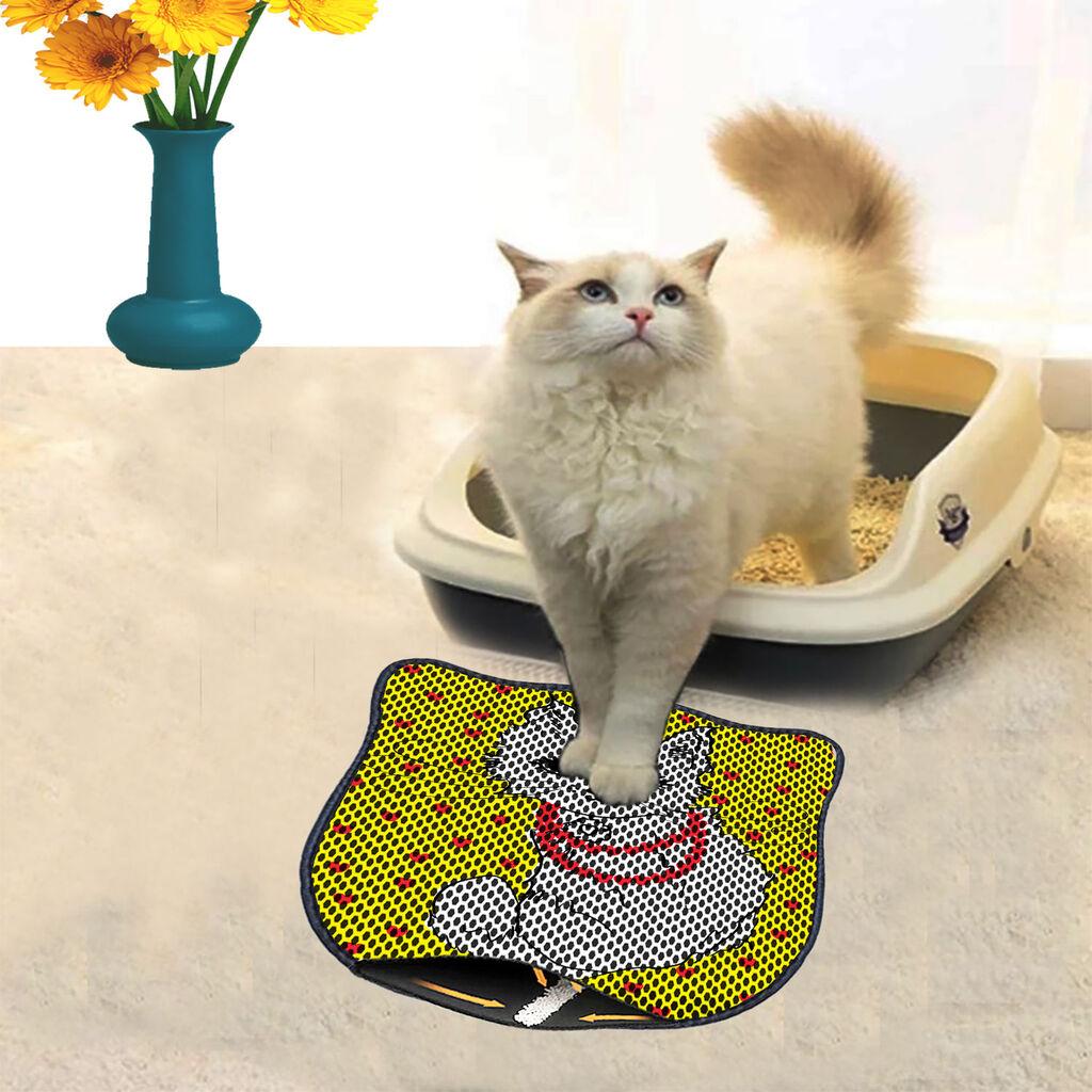 Aberto Design Тоалетна просторија за мачки Kdkafa0208, 40 x 50 см, жолта