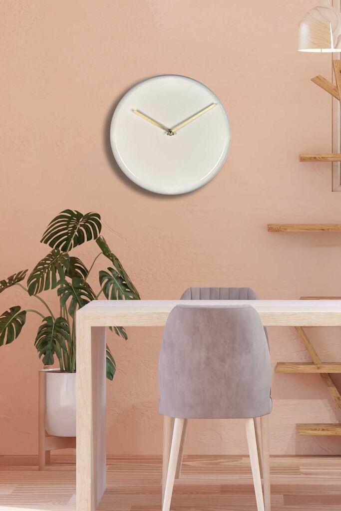 Wallity dzиден часовник 30Sivmet, 30x30 см, крем боја