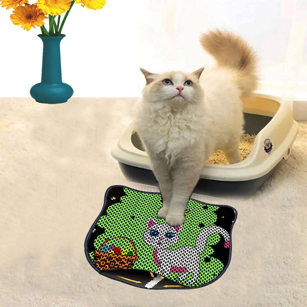 Aberto Design Тоалетна просторија за мачки Kdkafa0056, 40 x 50 см, шарена