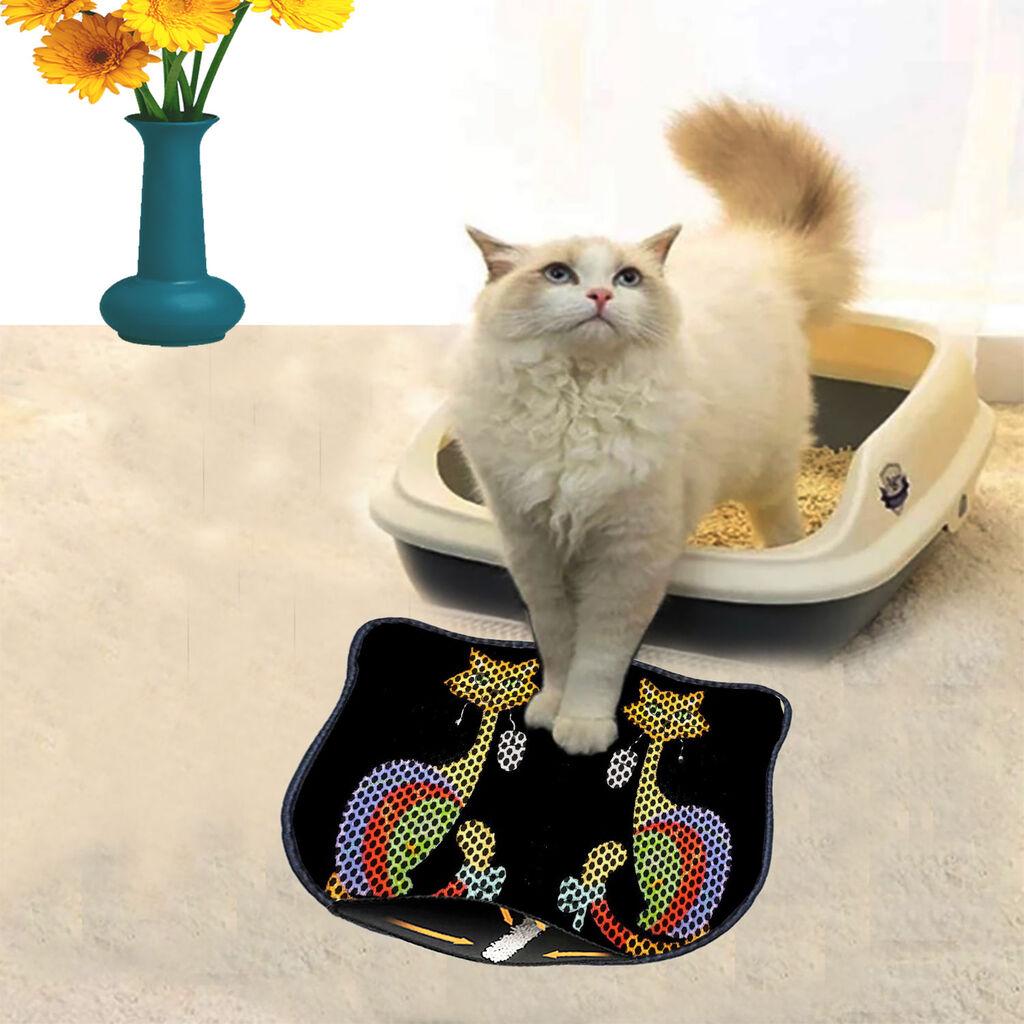 Aberto Design Тоалетна просторија за мачки Kdkafa0128, 40 x 50 см, шарена