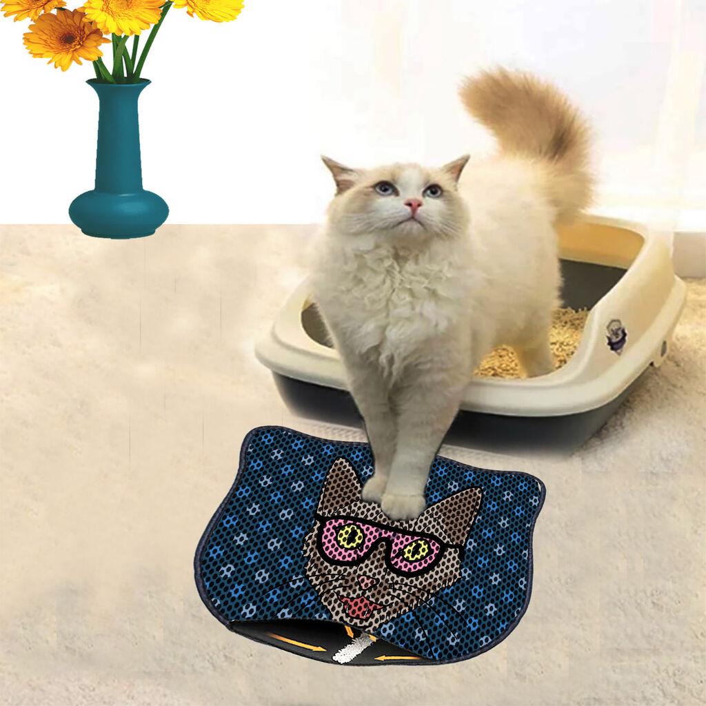 Aberto Design Тоалетна просторија за мачки Kdkafa0188, 40 x 50 см, шарена