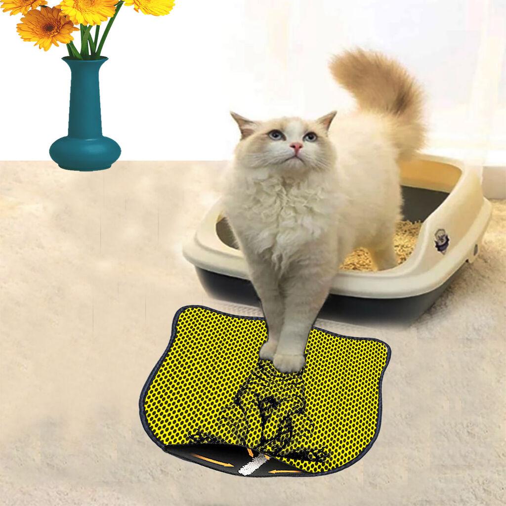 Aberto Design Тоалетна просторија за мачки Kdkafa0024, 40 x 50 см, жолта