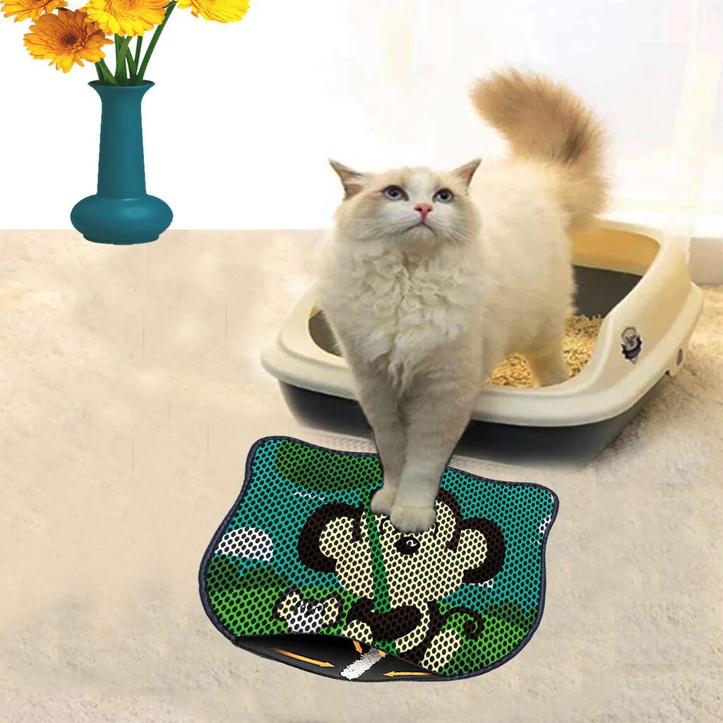 Aberto Design WC преграда за мачки Kdkafa0090, 40 x 50 см, зелена