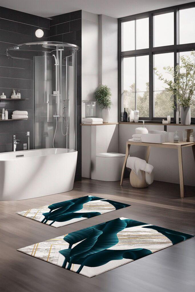 Комплет подлошки за бања L'essentiel Maison CT-5087, 2 парчиња, шарени