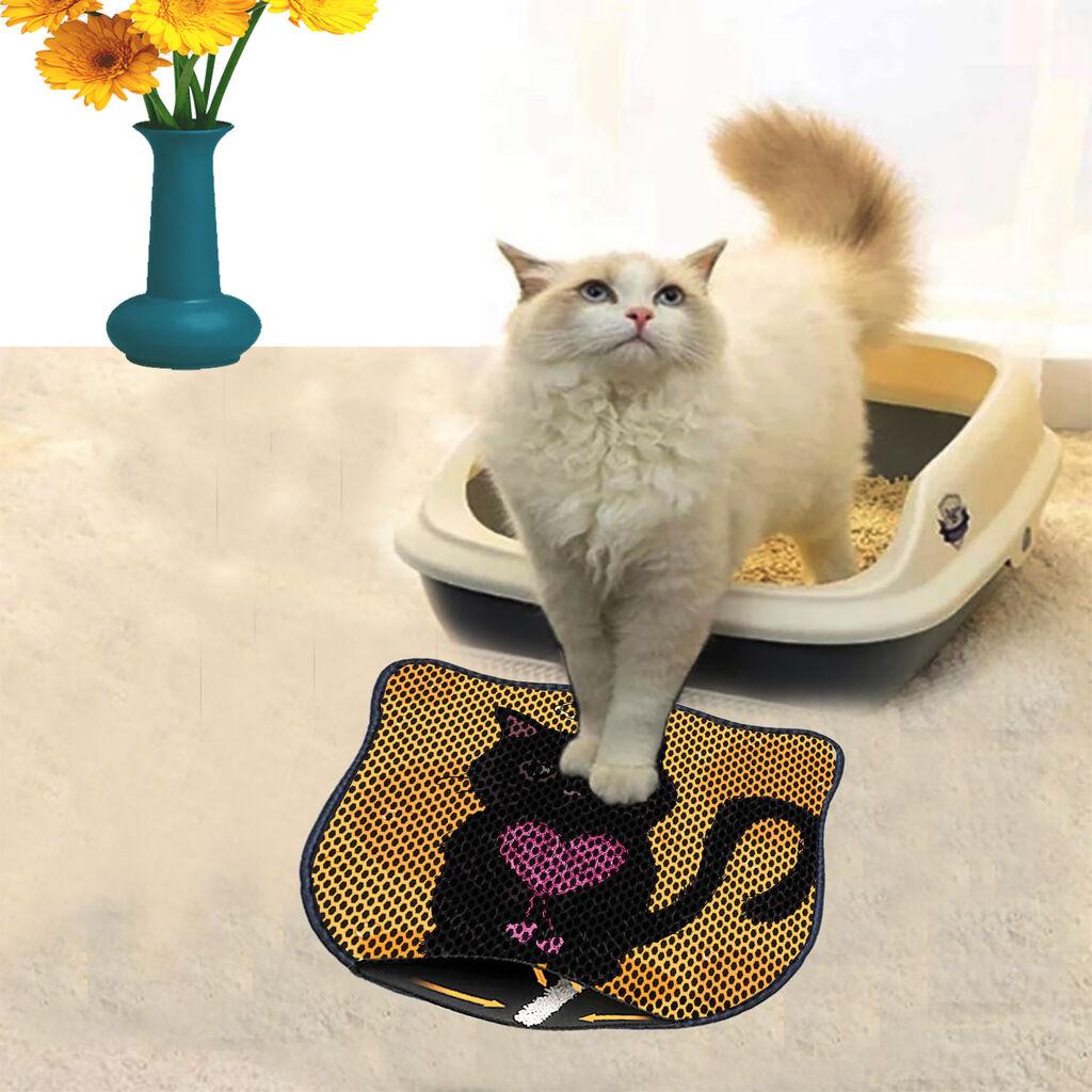 Aberto Design Тоалетна просторија за мачки Kdkafa0253, 40 x 50 см, Шарена