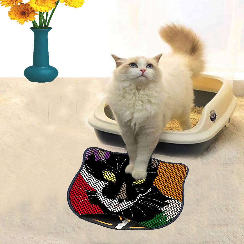 Aberto Design Тоалетна просторија за мачки Kdkafa0247, 40 x 50 см, шарена