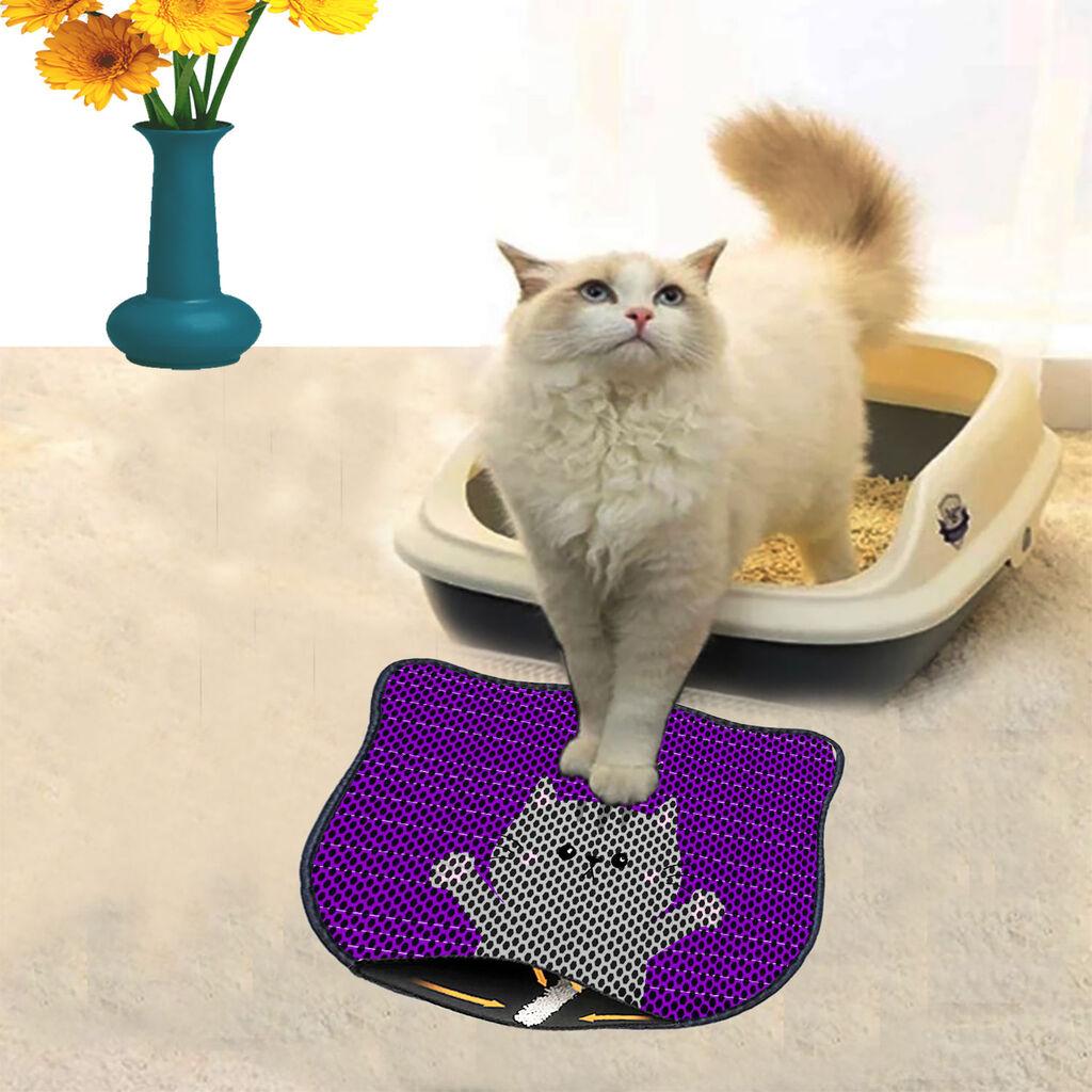 Aberto Design Тоалетна просторија за мачки Kdkafa0003, 40 x 50 см, виолетова