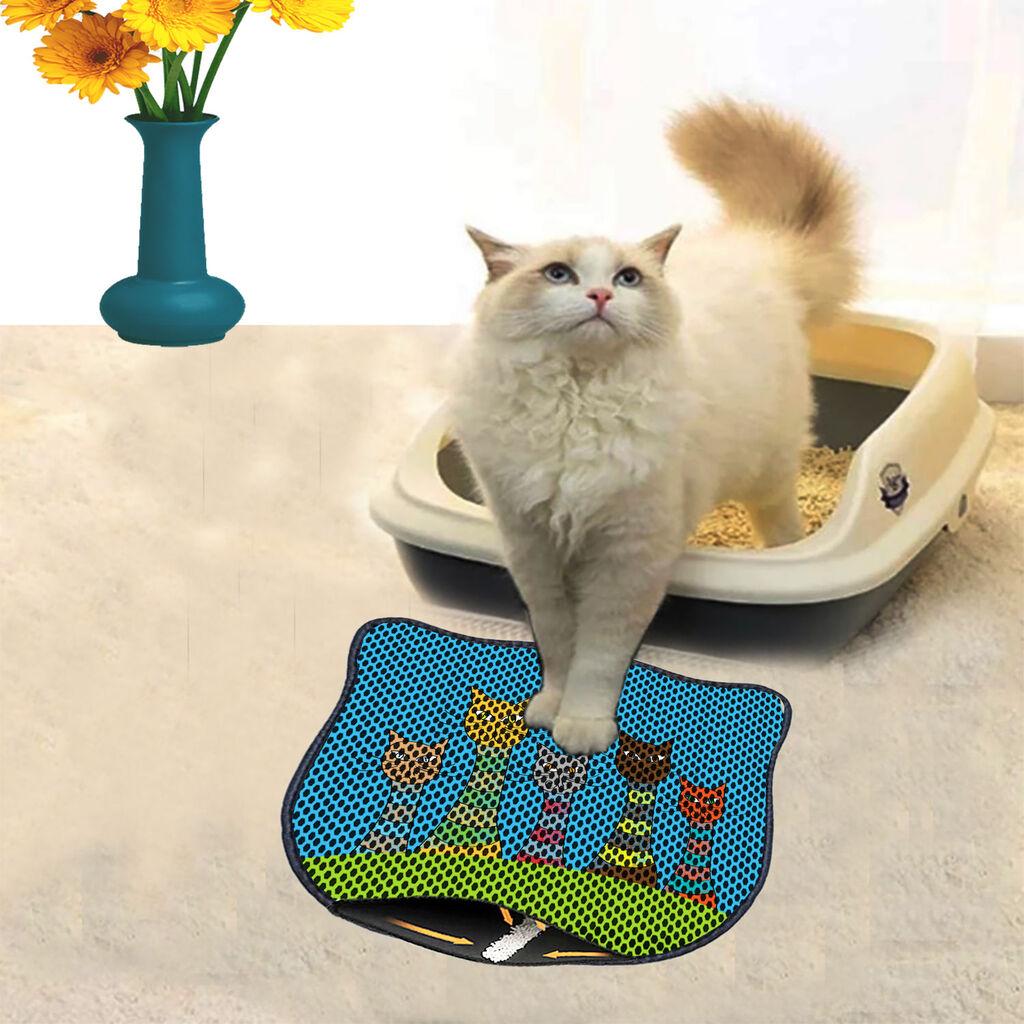 Aberto Design Тоалетна просторија за мачки Kdkafa0039, 40 x 50 см, шарена