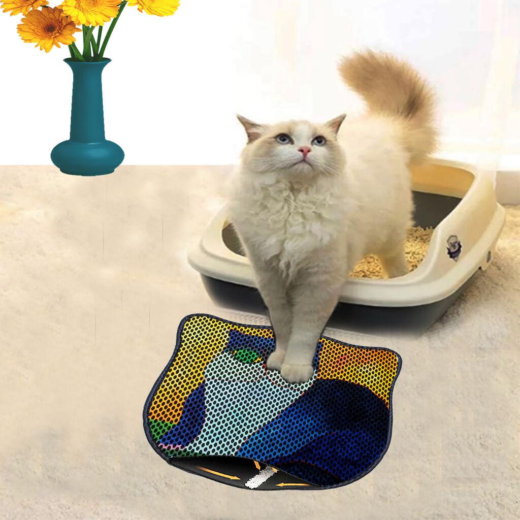 Aberto Design Тоалетна просторија за мачки Kdkafa0113, 40 x 50 см, Шарена