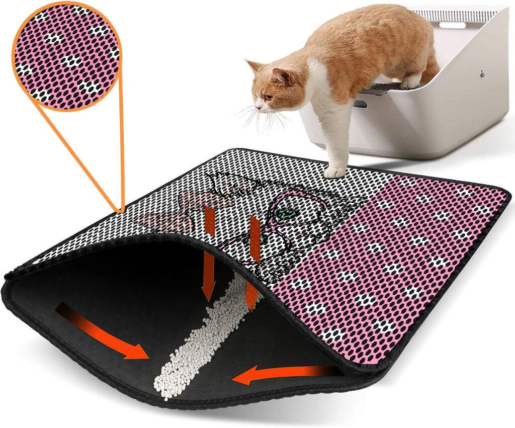 Aberto Design WC преграда за мачки Nrszn0258, 45 x 60 см, шарена