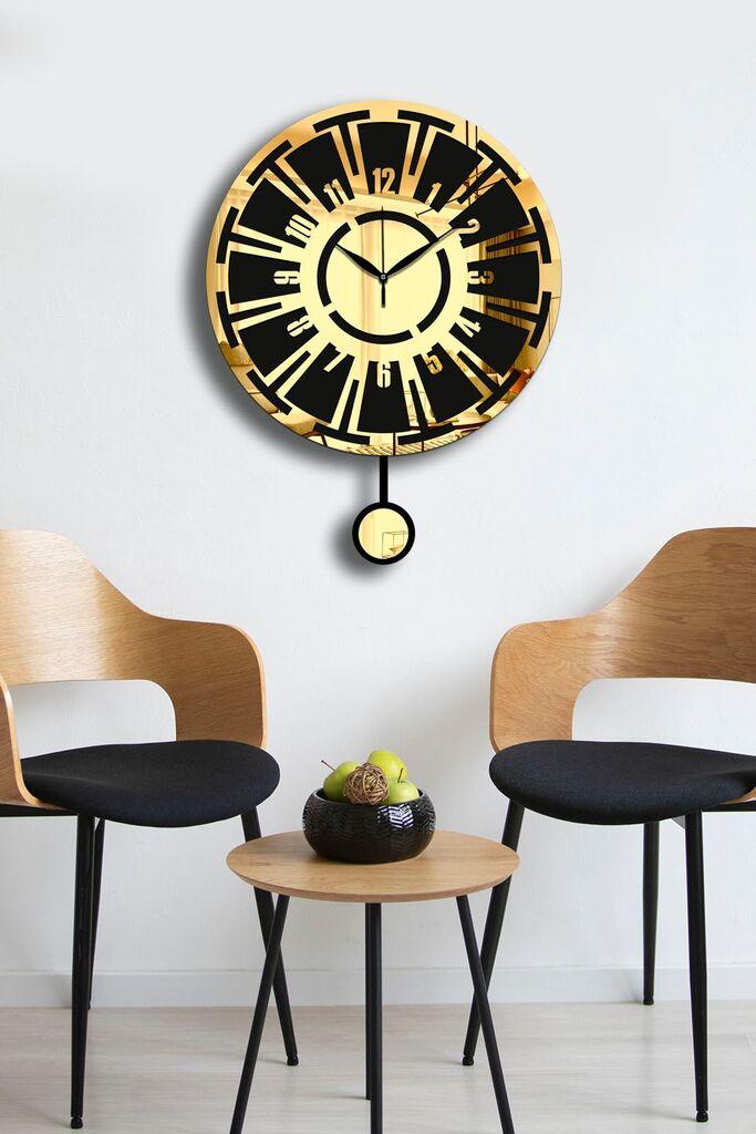 Wallity dzиден часовник Vlnt114Al, 39x50 см, златно-црн
