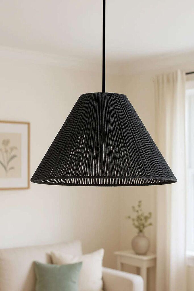 Opviq Chandelier Ardena, црна