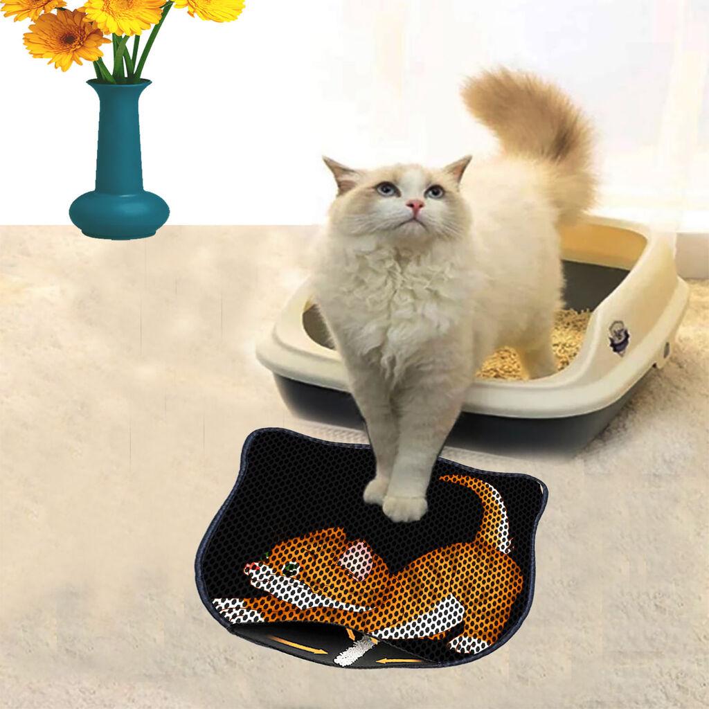 Aberto Design Тоалетна просторија за мачки Kdkafa0118, 40 x 50 см, Шарена