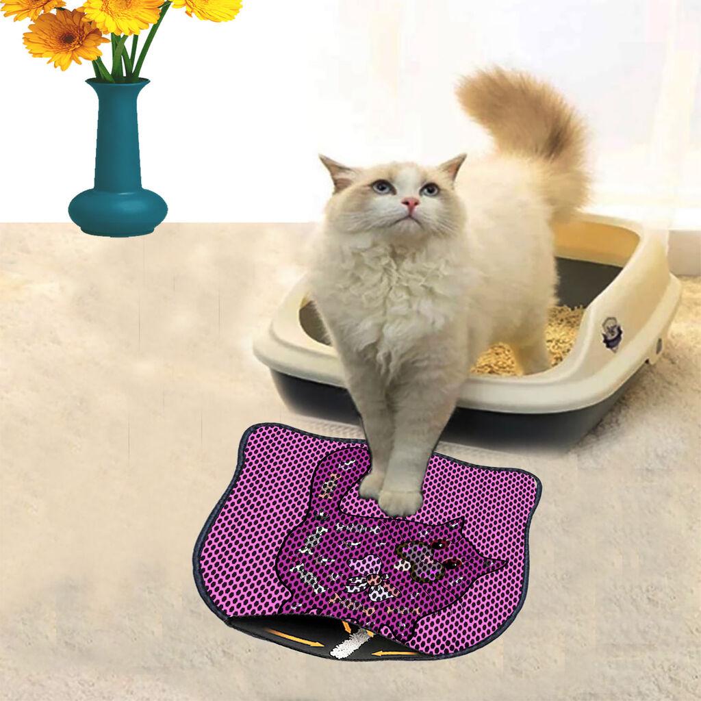 Тоалетна просторија за мачки Aberto Design Kdkafa0214, 40 x 50 см, розова