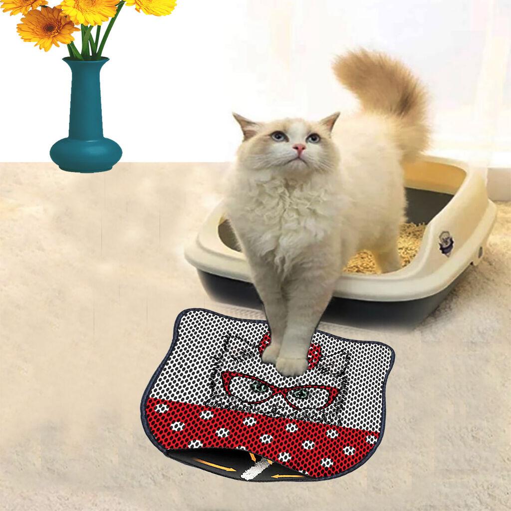 Aberto Design Тоалетна просторија за мачки Kdkafa0099, 40 x 50 см, шарена