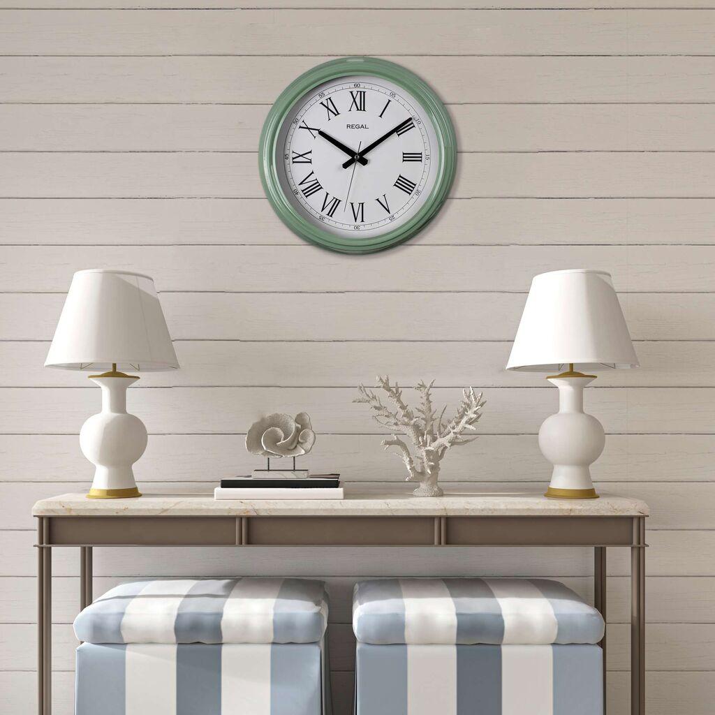 Wallity dzиден часовник Ретро Метал, 40x40 см, Желе