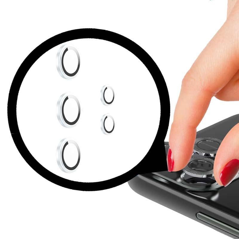 Заштитно стакло за камера - Samsung S23 Ultra - Сребрена