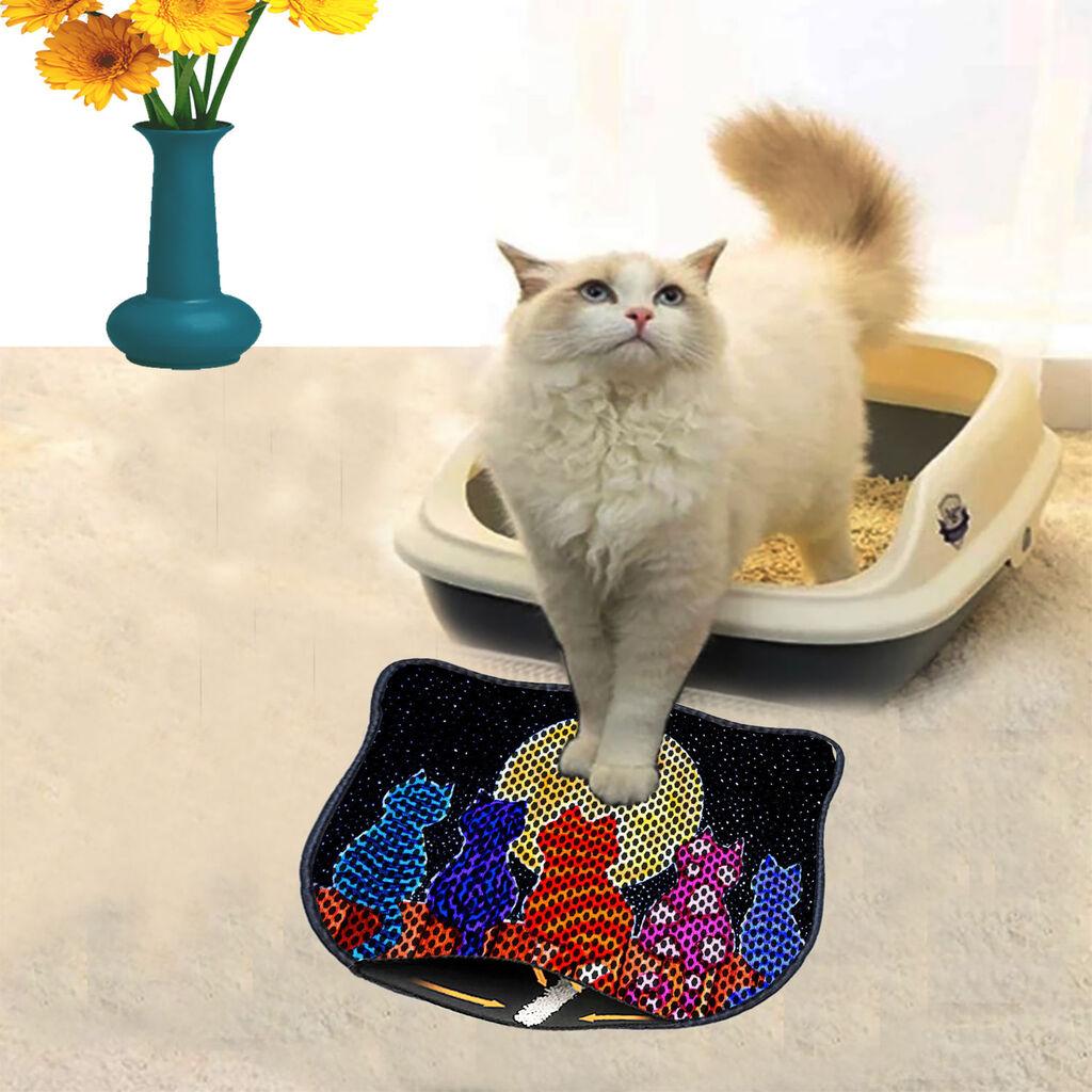 Aberto Design Тоалетна просторија за мачки Kdkafa0119, 40 x 50 см, шарена