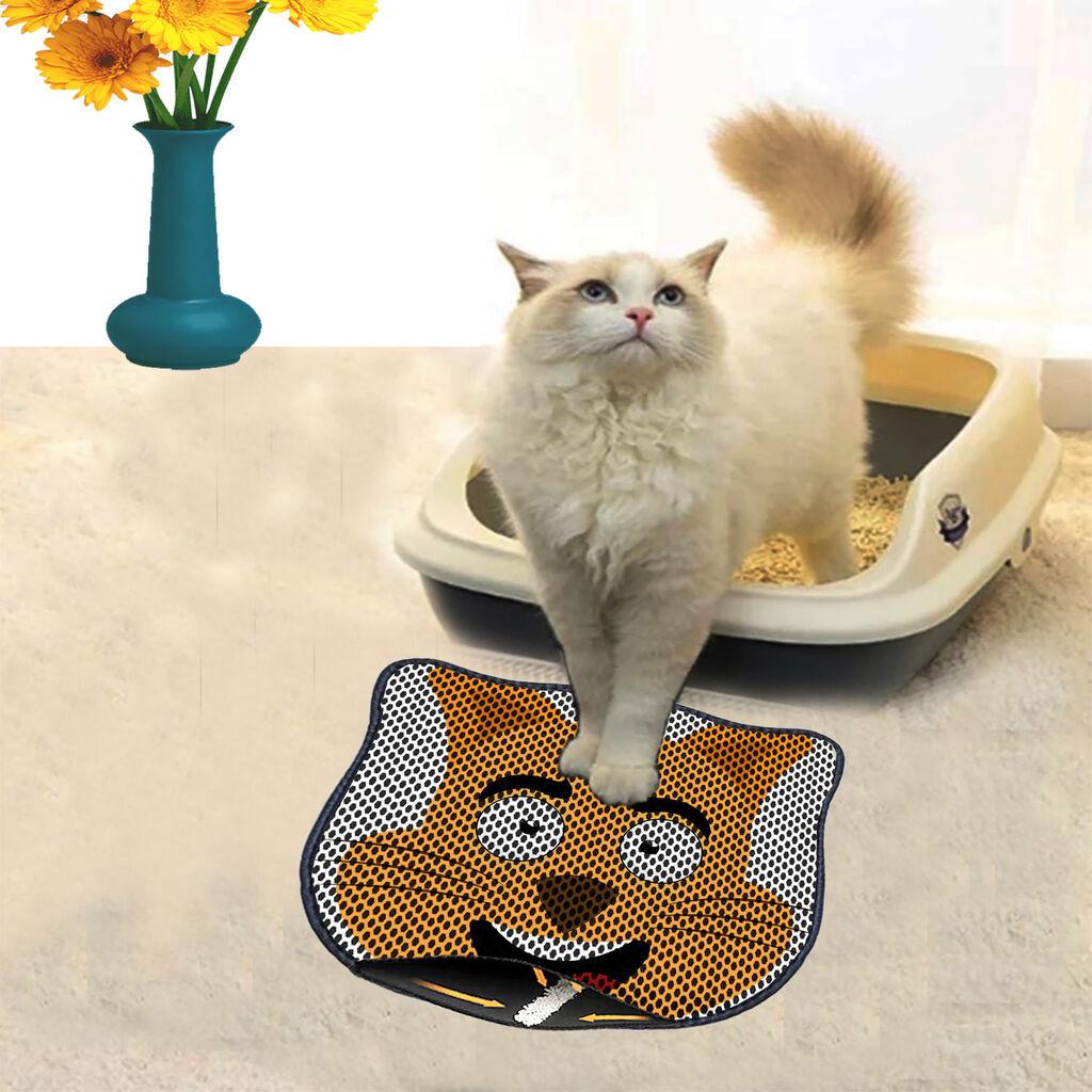 Тоалетна просторија за мачки Aberto Design Kdkafa0196, 40 x 50 см, жолта