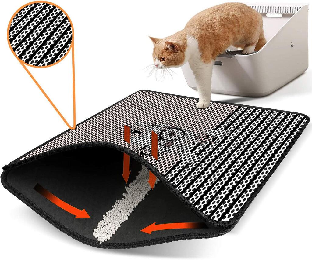 Тоалетна просторија за мачки Aberto Design Nrszn0237, 45 x 60 см, бела