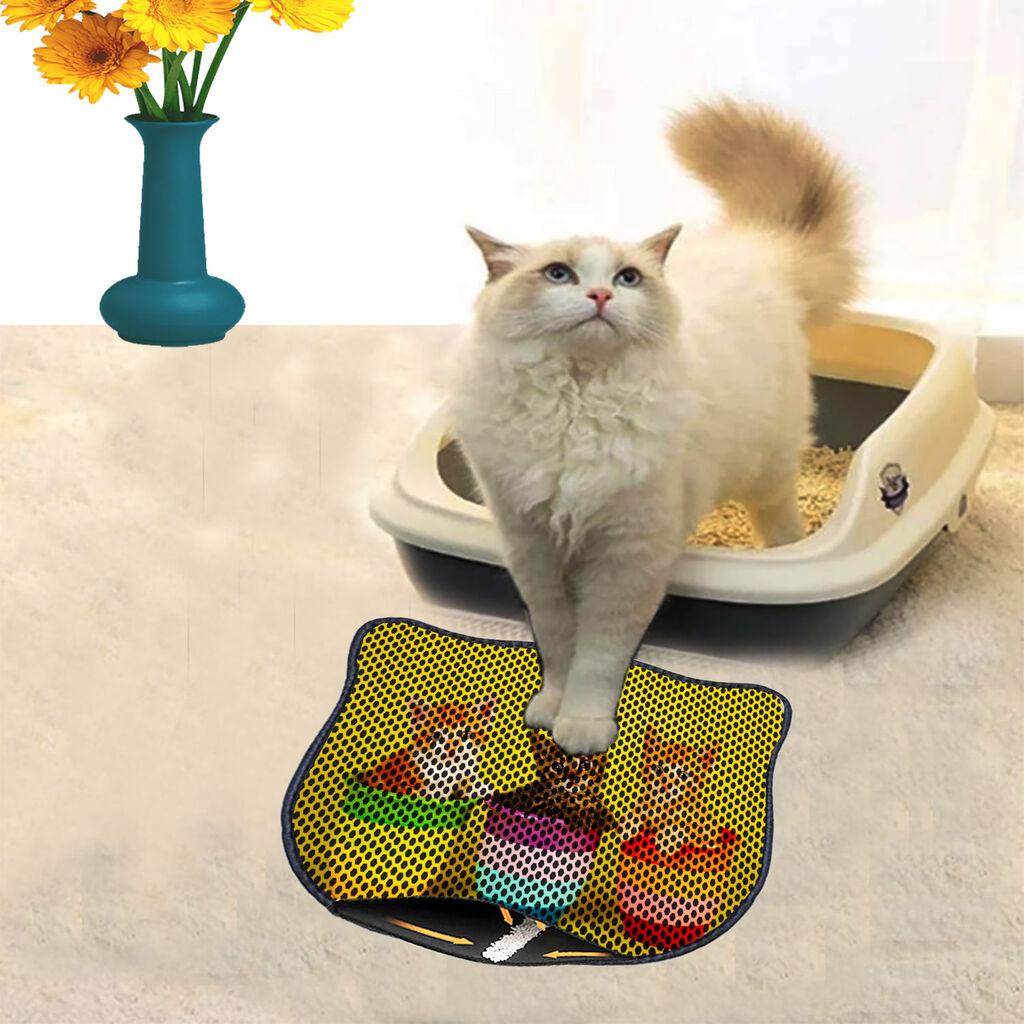 Aberto Design Тоалетна просторија за мачки Kdkafa0137, 40 x 50 см, жолта