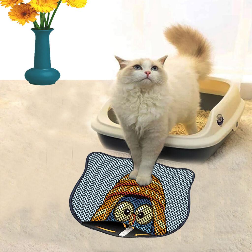 Aberto Design Тоалетна просторија за мачки Kdkafa0080, 40 x 50 см, шарена