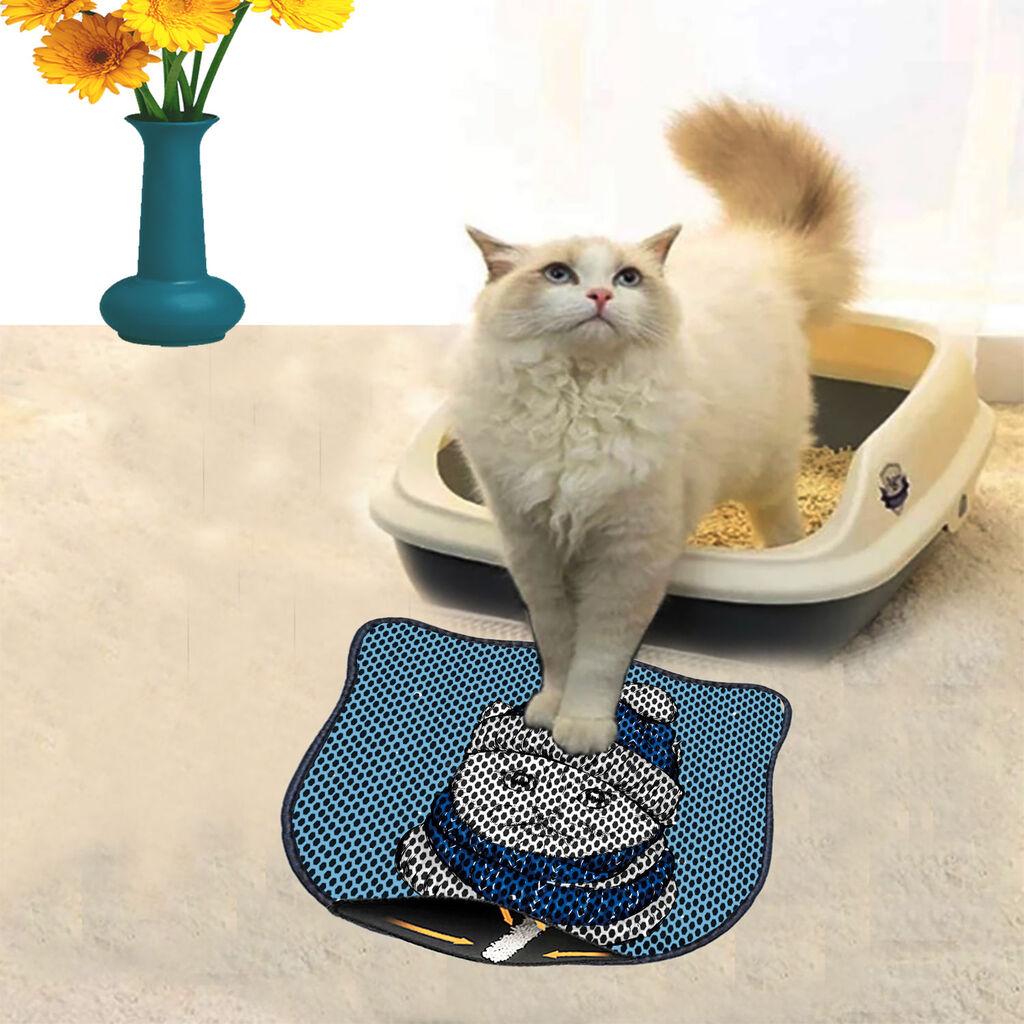 Aberto Design Тоалетна просторија за мачки Kdkafa0255, 40 x 50 см, сина