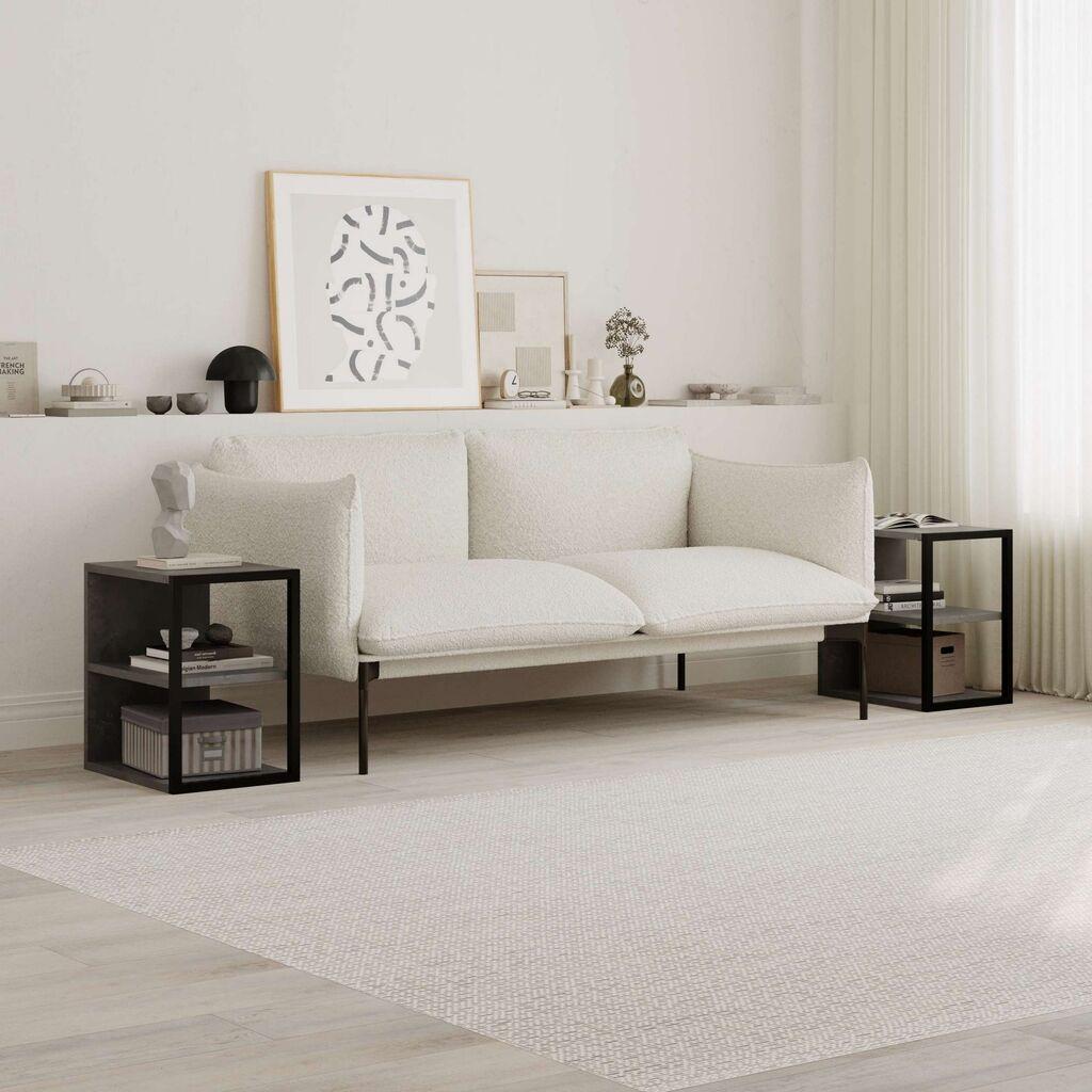 Помошна масичка Hanah Home Echo, 30x45x42 см, беж