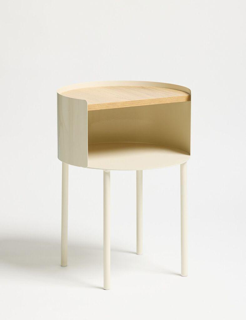 Помошна масичка Hanah Home Espen, 40x56x40 см, беж