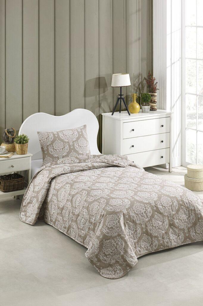 Пост за прекривка L'essentiel Maison, 155x200 cm, кафеава