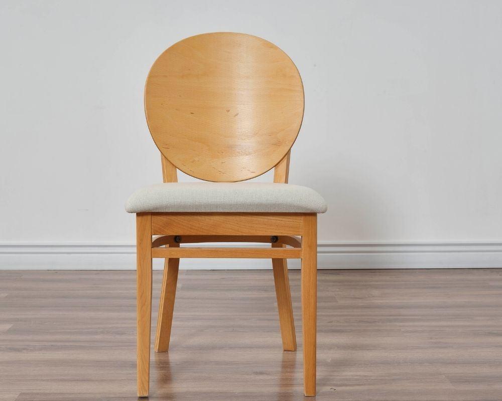 Комплет трпезариски столчиња Hanah Home Dolunay, 42x87x42 см, дабова боја