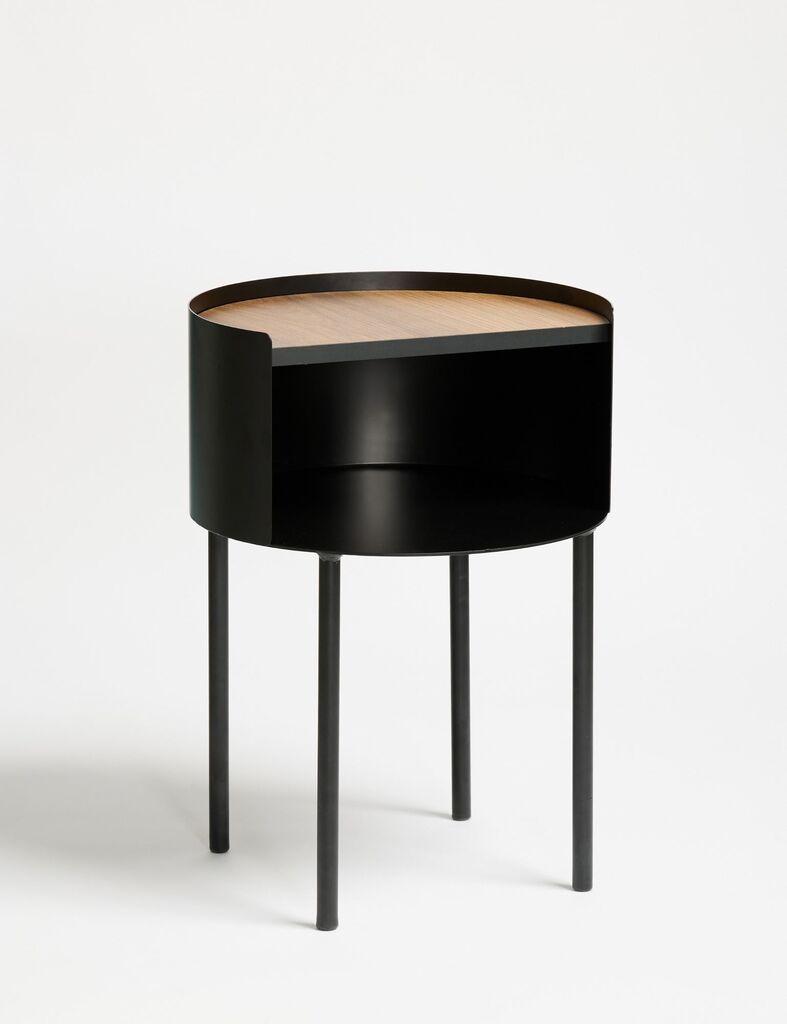 Помошна масичка Hanah Home Espen, 40x56x40 см, црна