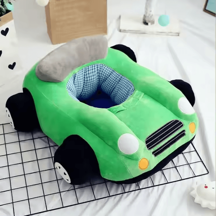Baby Sofa Автомобил - Перничка за седење - Зелена