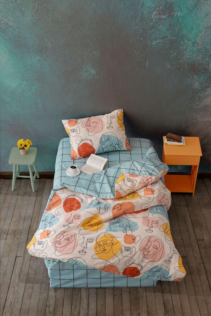 Комплет постелнина L'essentiel Maison Модерен, 160x220 cm, Шарена