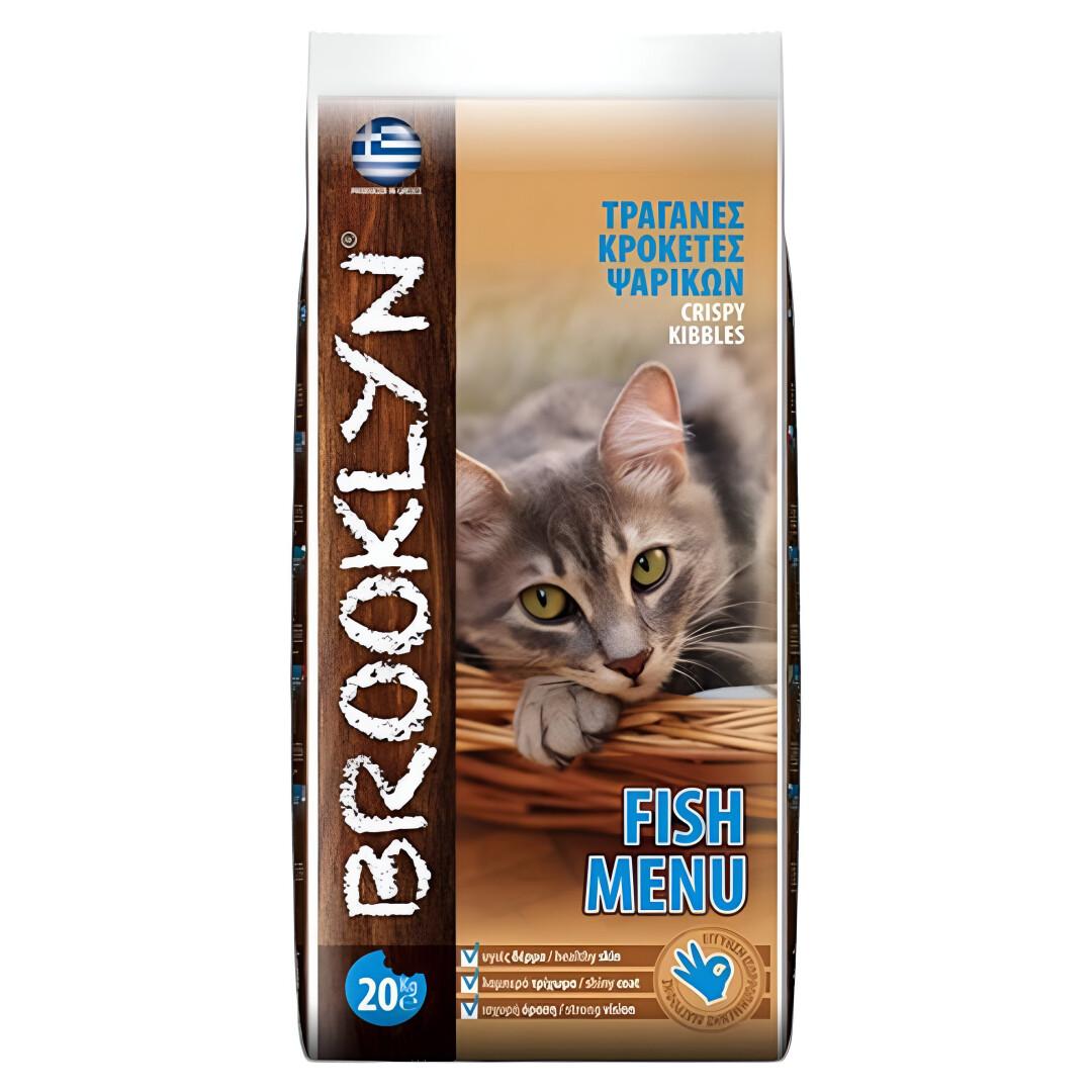 BROOKLYN Fish Menu Храна за маче рибно мени [Вреќа 20кг]