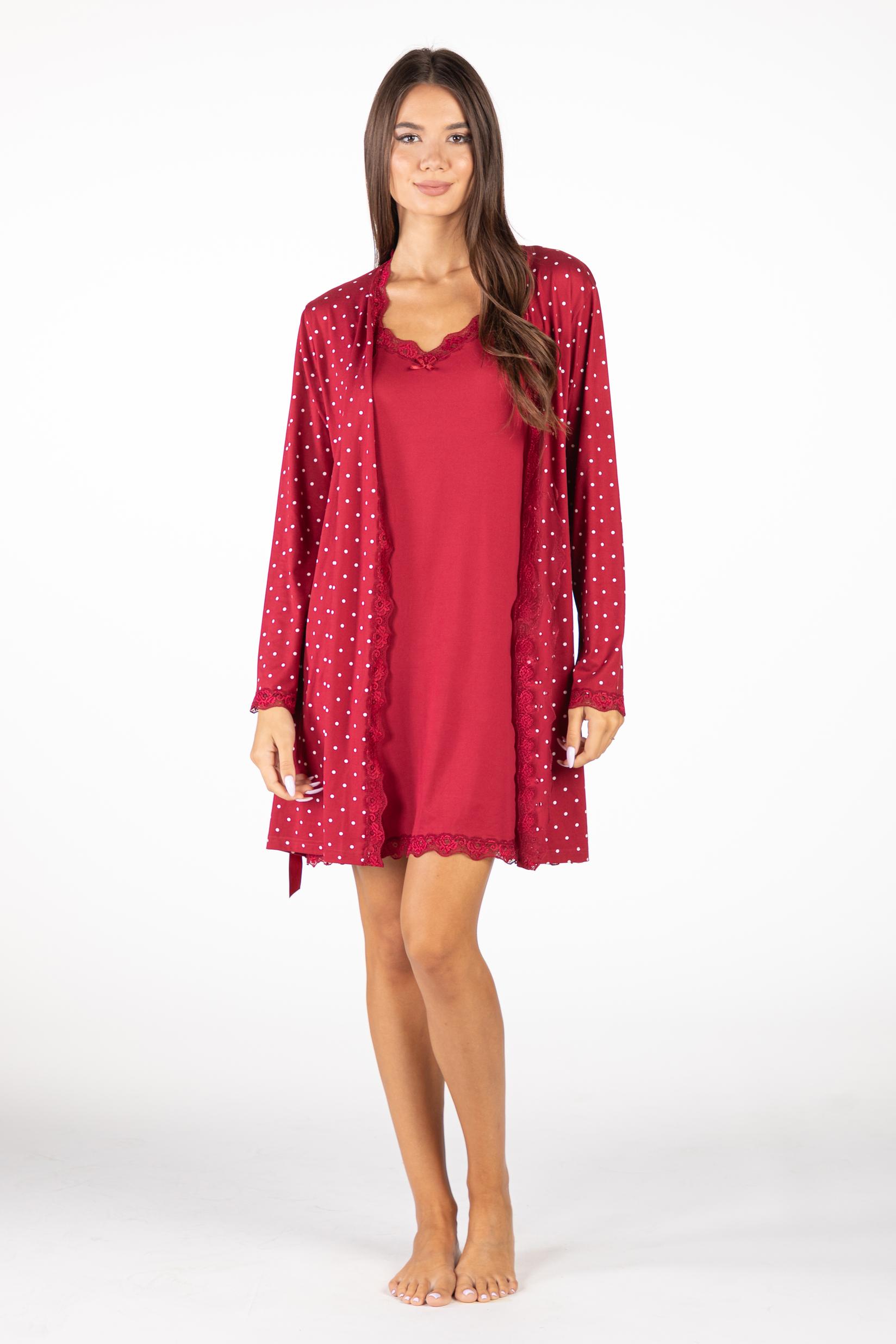 SF женски сет ноќница DOTS FW24