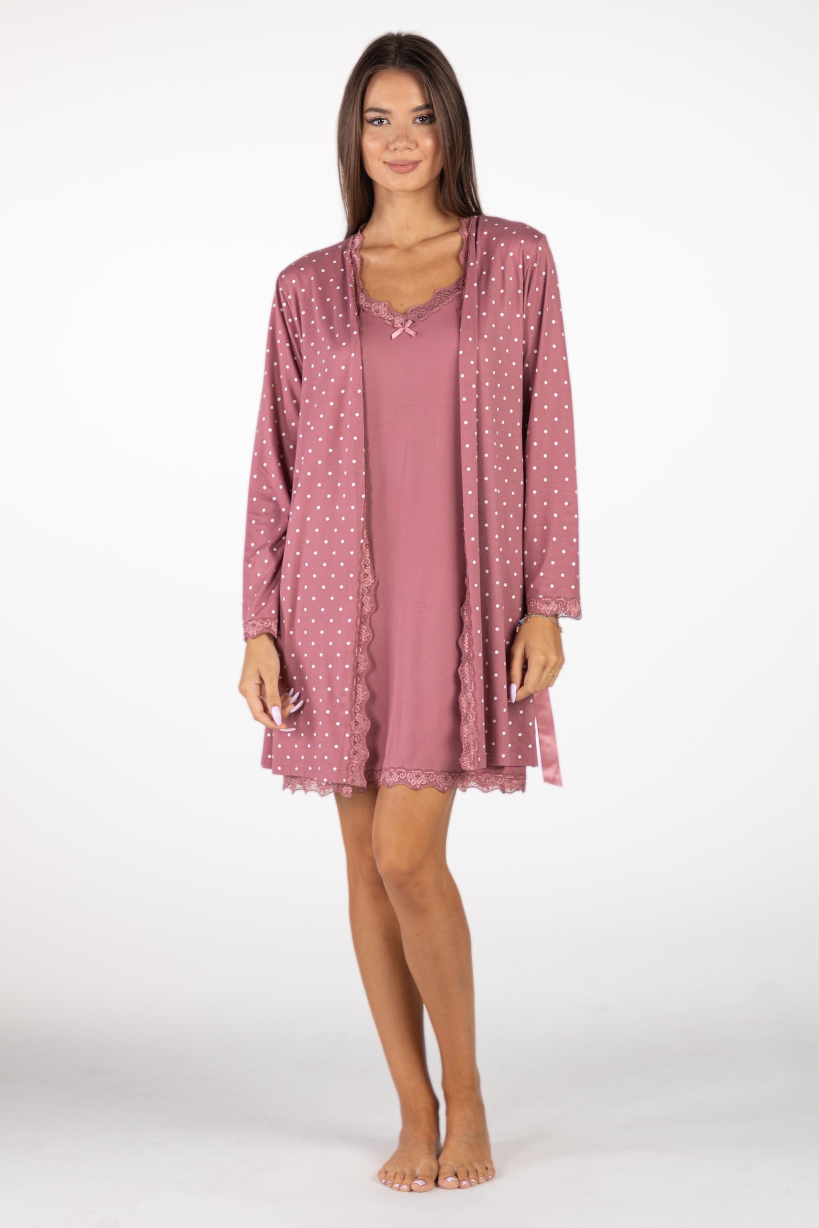 SF женски сет ноќница DOTS FW24