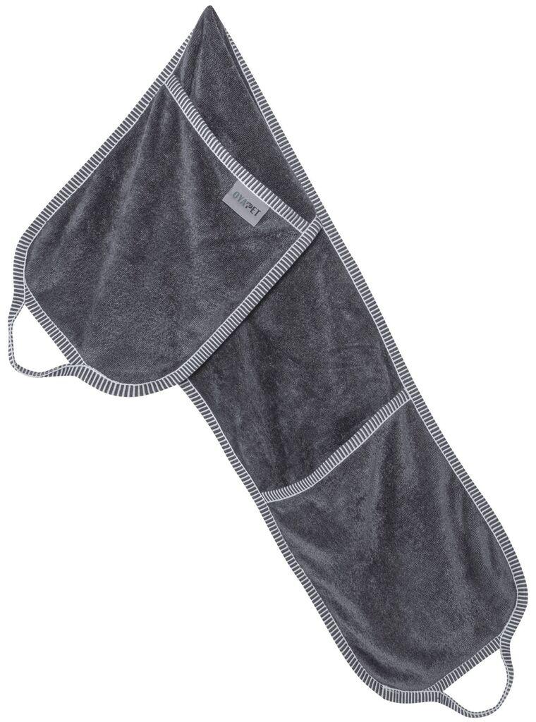 Пешкир за кучиња „Шепи и мустаќи" „Шепи и мустаќи", 20 x 100 см, сив