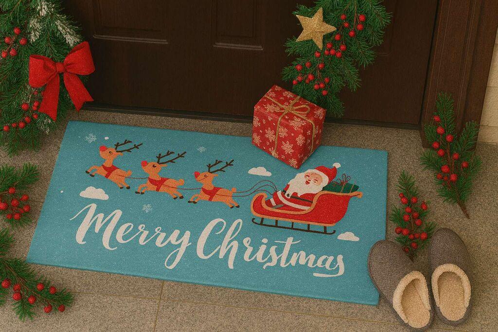 Conceptum Hypnose Doormat Bsr-Crh-Pvc-18, 40 x 70 cm, Шарена